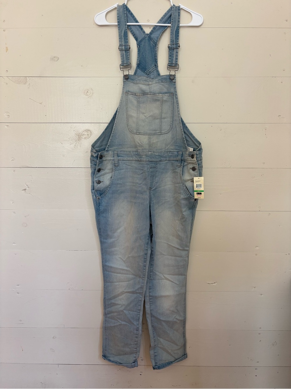 lei Light Blue Women's Denim Overalls